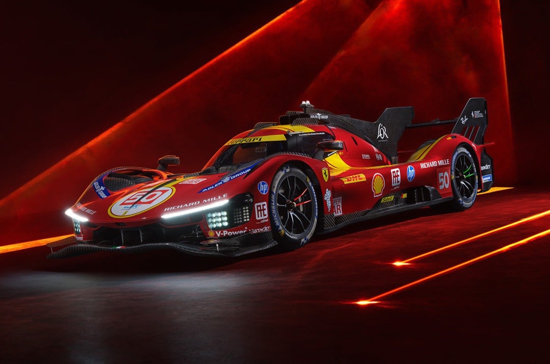 Ferrari, sfida alla 24 Ore di Le Mans 2025. Tolti i veli alla nuova 499P