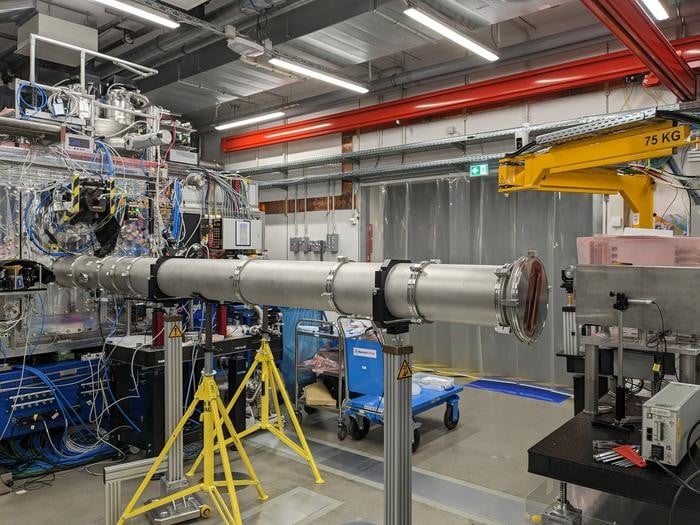 Il super laser europeo a raggi X alla ricerca della materia oscura