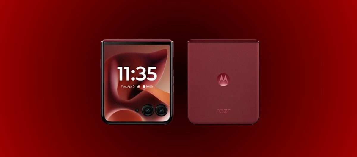 Motorola Razr 60 Ultra si veste di rosso nei nuovi render