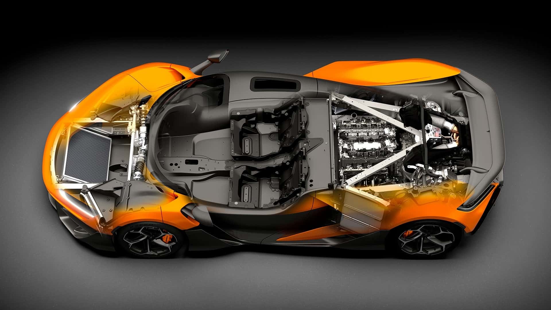 McLaren W1: svelati i segreti del powertrain ibrido da 1.275 cavalli