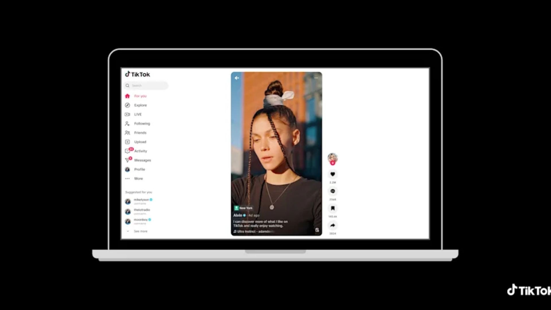 TikTok ora dà il meglio anche su desktop: nuova interfaccia e live in orizzontale