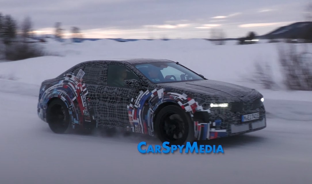 BMW M3 elettrica, continuano i test di sviluppo della sportiva | Video spia