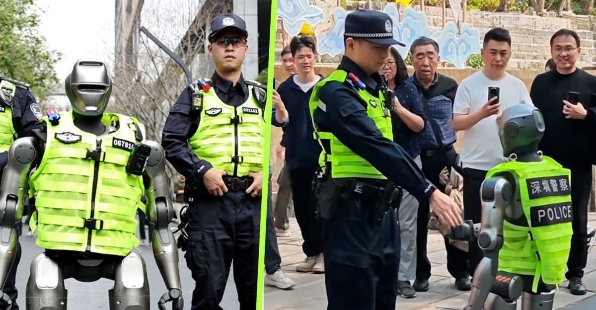 I robot umanoidi entrano nelle forze di polizia cinesi | Video