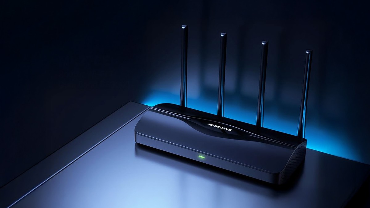 Router WiFi 7 Mercusys MR27BE Dual-Band BE3600Mbps - Porte 2.5Gbps, 4 Antenne, Compatibile EasyMesh