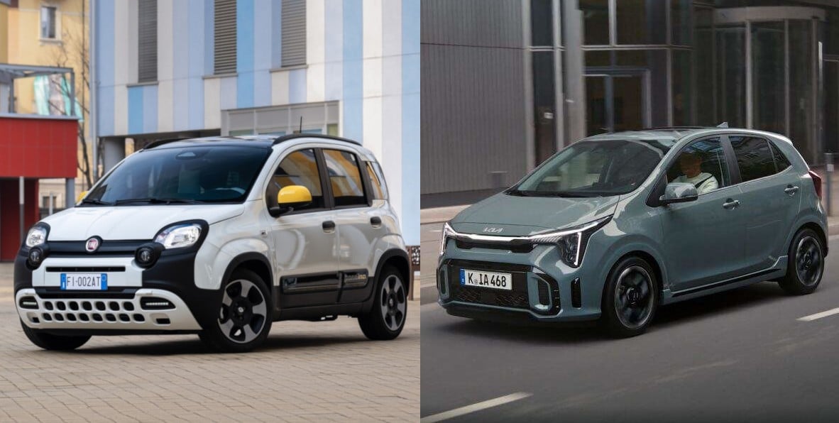 FIAT Panda vs Kia Picanto, confronto tra city car. Caratteristiche, motori e prezzi