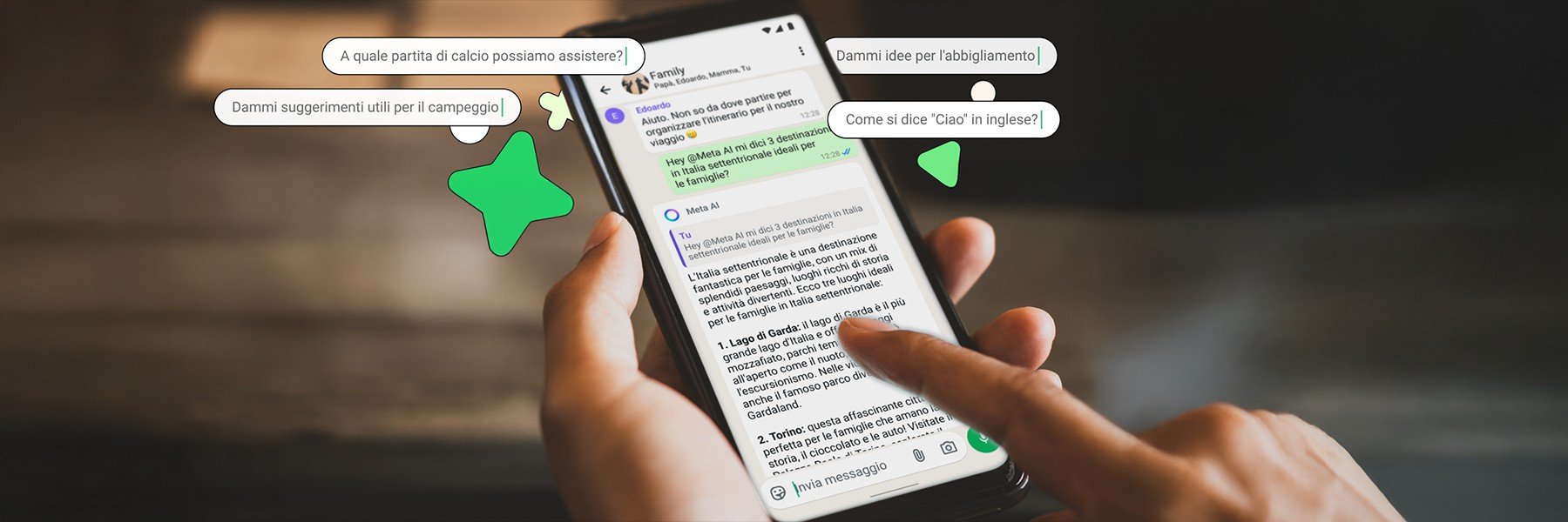 Meta AI arriva anche in Europa: disponibile su Whatsapp, Facebook e Instagram