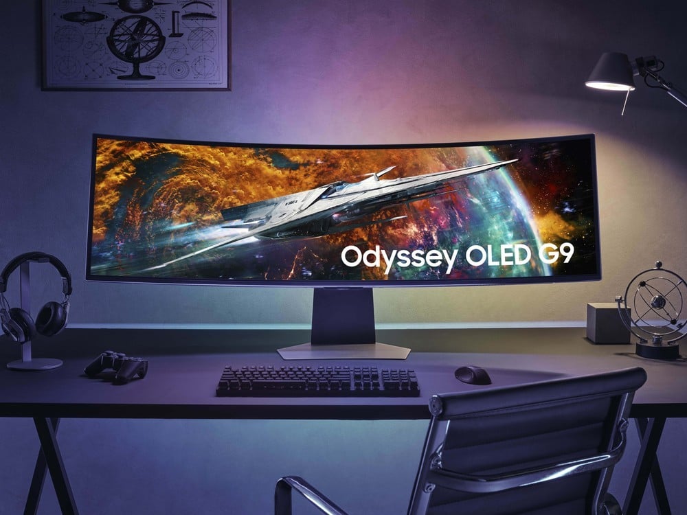 Samsung Odyssey G9: il monitor gaming si aggiorna alla OneUI con Tizen OS 8.0