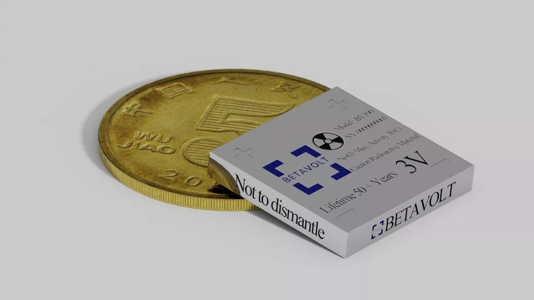 La mini batteria nucleare entra in produzione: 50 anni senza ricarica