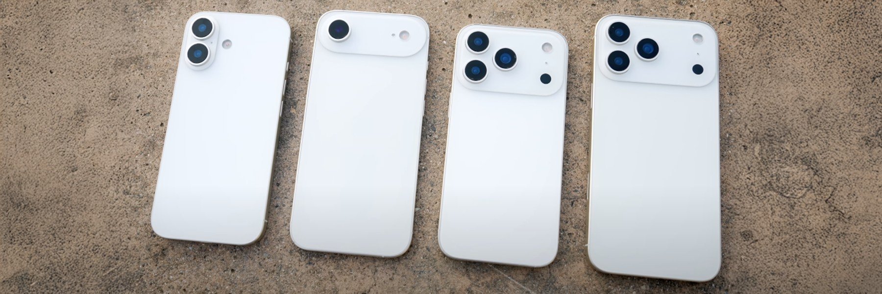 iPhone 17: i mockup confermano un Air ultrasottile, Pro rivisitati e base invariato
