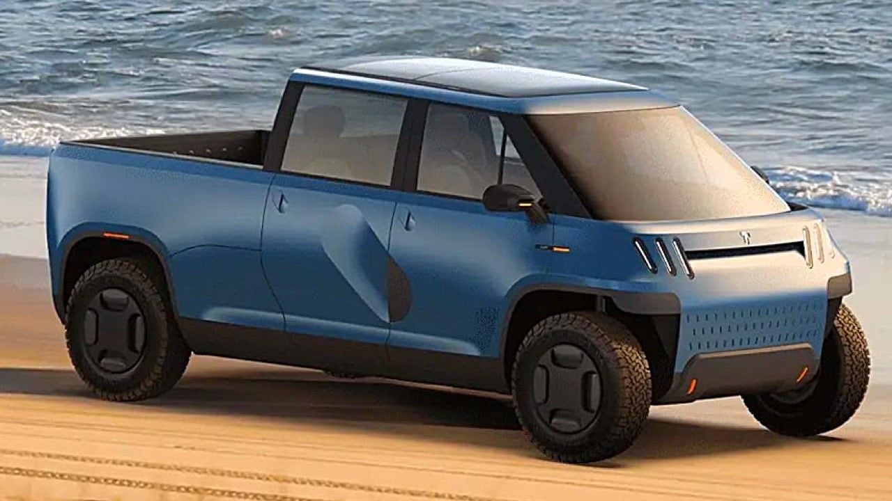 Telo MT1, un piccolo pickup elettrico ispirato alle kei car. Ecco com'è fatto