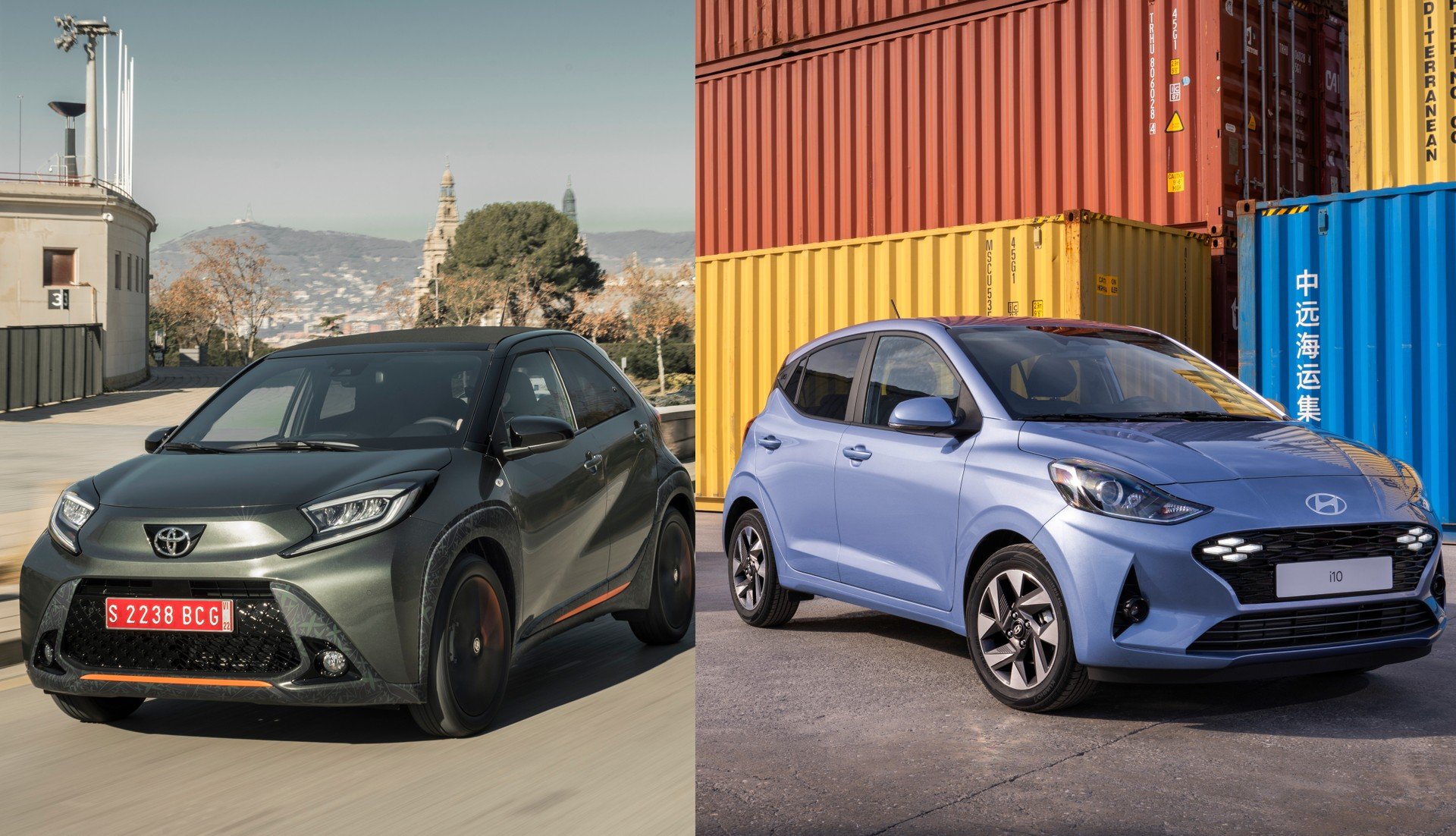 Toyota Aygo X vs Hyundai i10, sfida tra city car. Confronto, versioni e prezzi