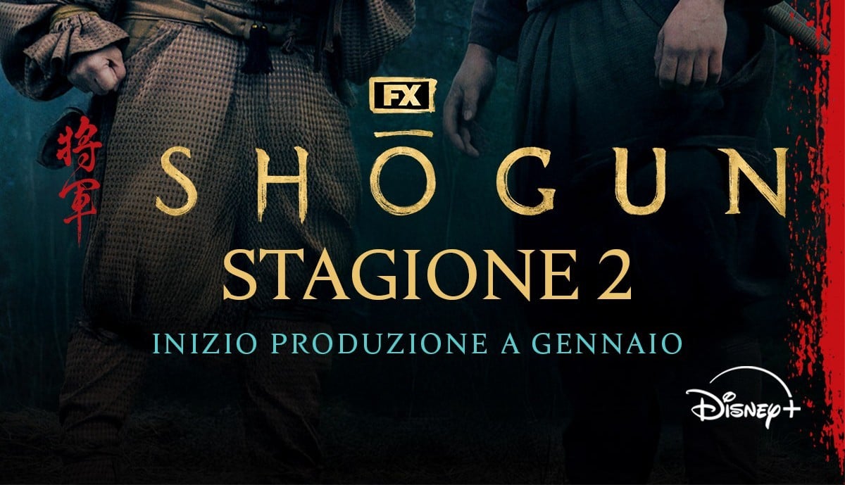Shogun ritorna: al via alle Riprese della stagione 2