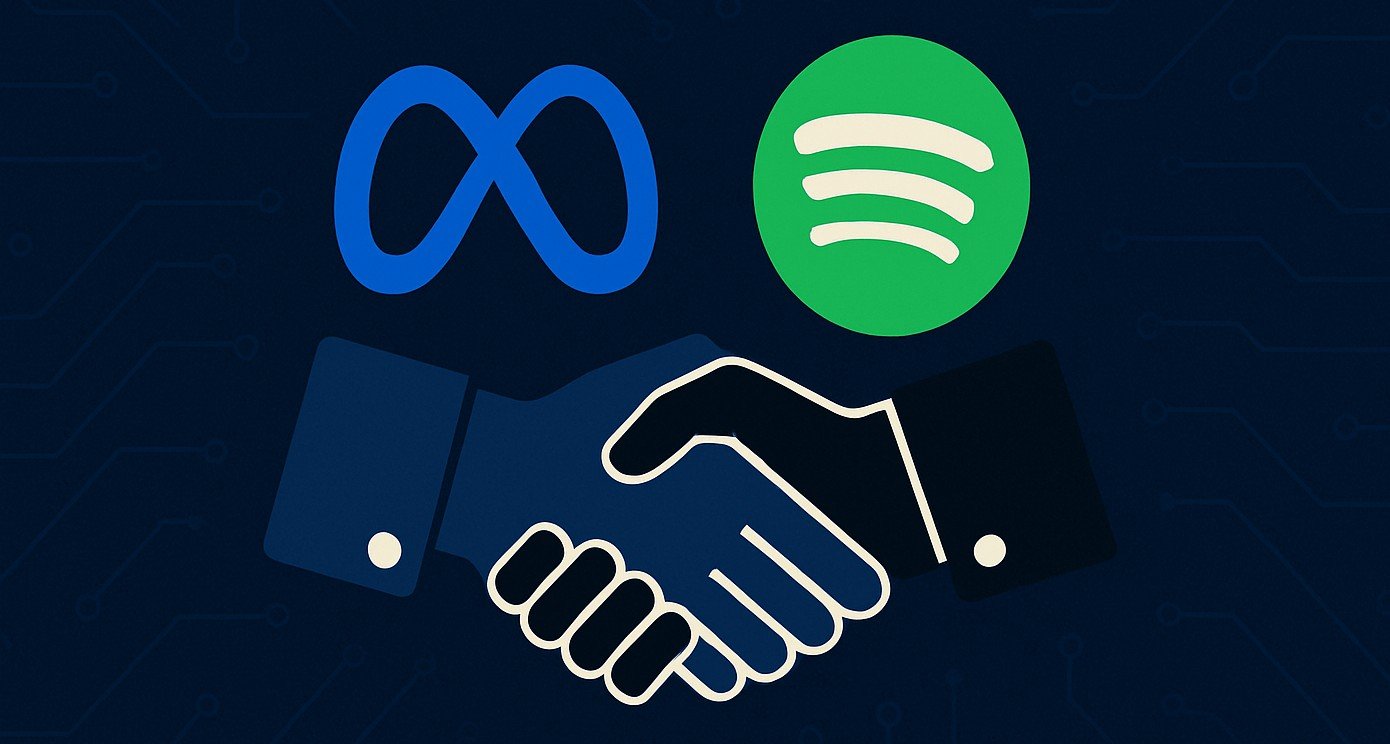 Alleanza contro i giganti tech: Meta e Spotify uniscono le forze