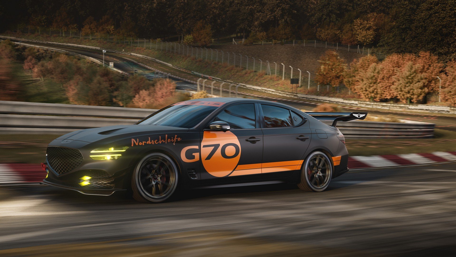 Genesis G70 Track Day Special: un concept estremo nato al Nürburgring
