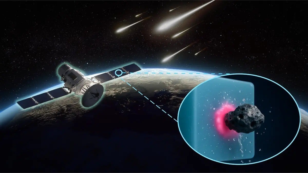 Nuovo polimero "autoriparatore" promette di proteggere i satelliti dai pericolosi detriti spaziali