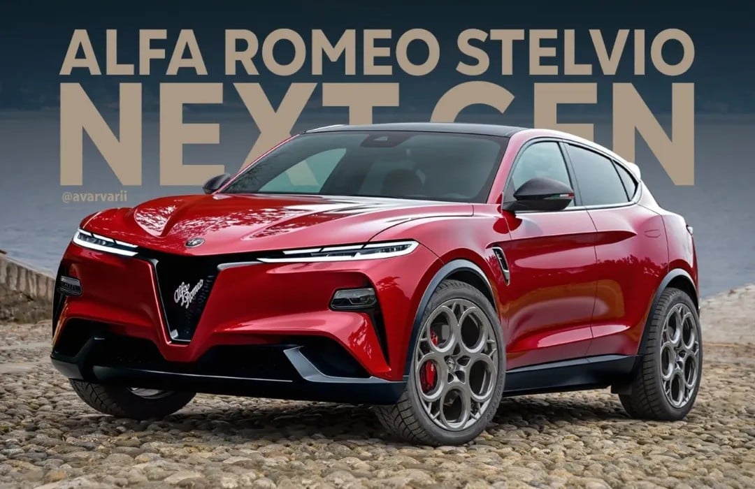 Alfa Romeo Stelvio, come sarà la nuova generazione? Un render l'immagina così