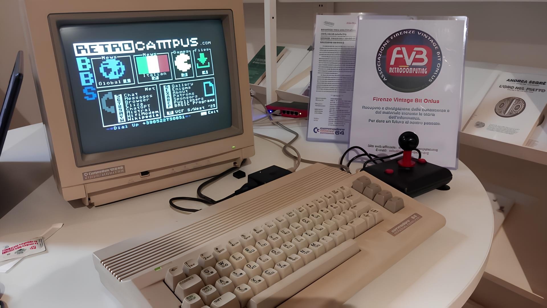 Commodore 64 dialoga con ChatGPT: la magia avviene in Umbria