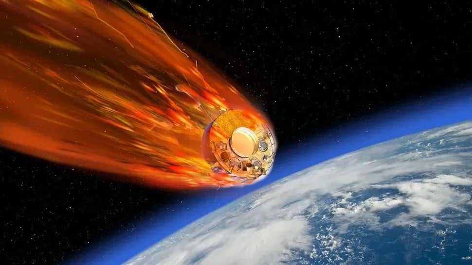 Scienziati inseguono un satellite in caduta e ne riprendono la discesa