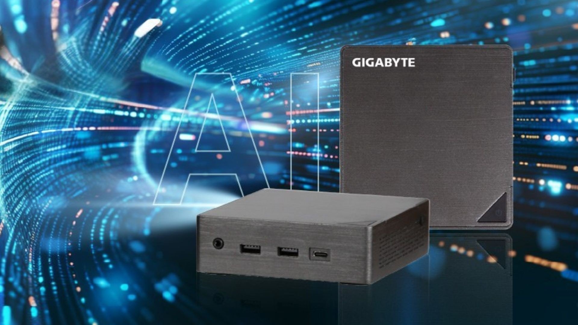 GIGABYTE BRIX Mainstream 2025 ufficiale: il mini-PC ultra-compatto con 96 TOPS AI