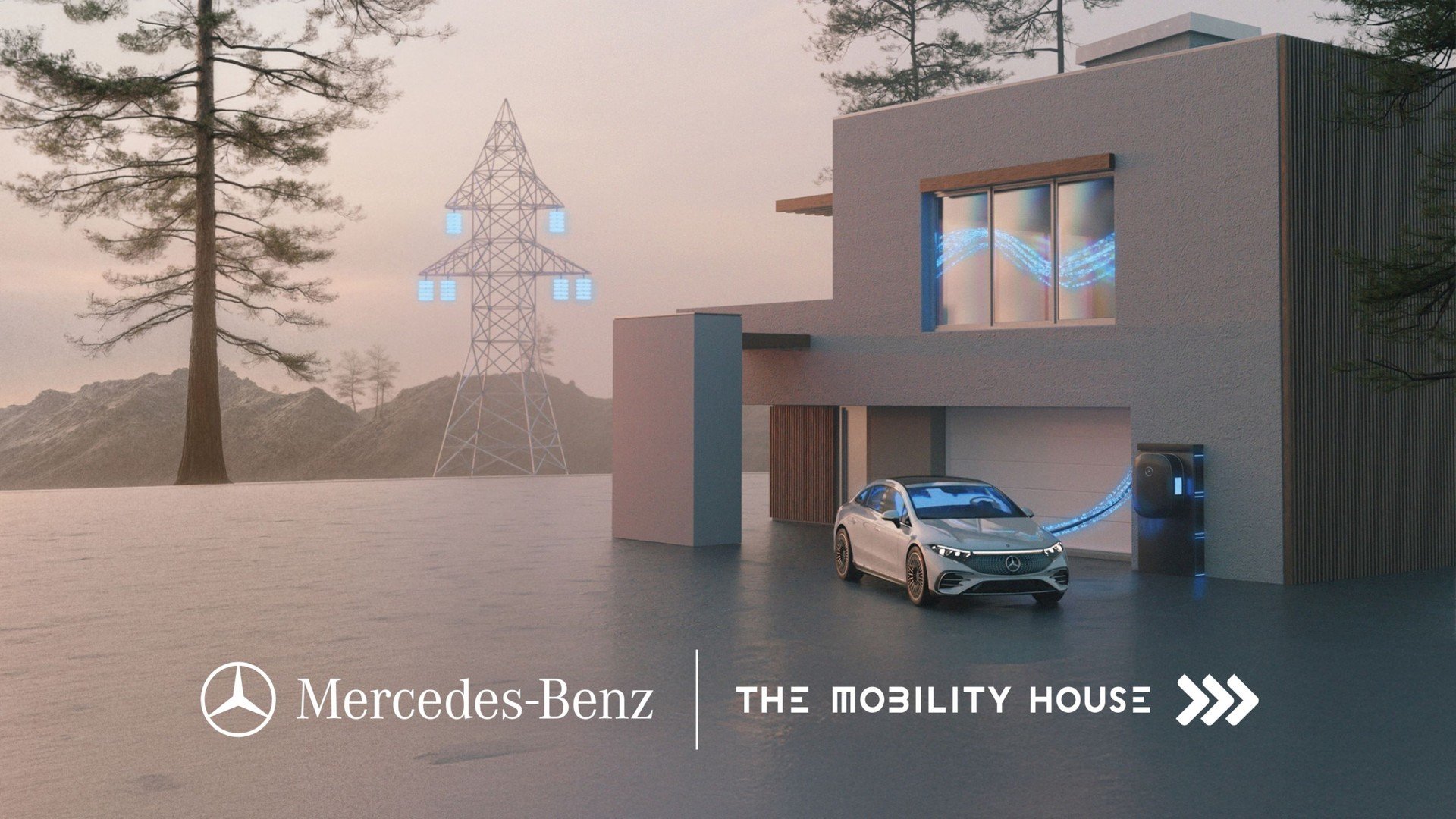 Mercedes e The Mobility House insieme per l'evoluzione della ricarica bidirezionale