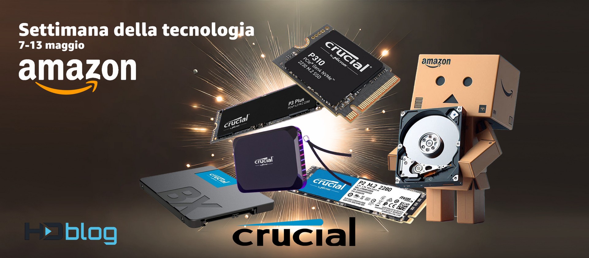 Offerte Tecnologiche Amazon: La Settimana della Tecnologia è Arrivata! Sconti Imperdibili Fino al 13 Maggio