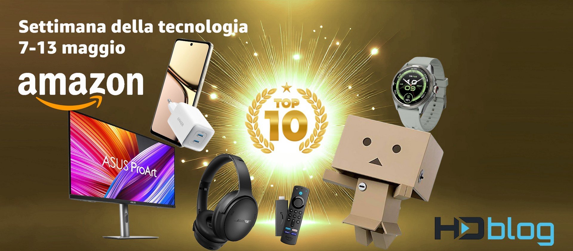 Settimana della tecnologia Amazon: le 10 offerte top da non lasciarsi sfuggire