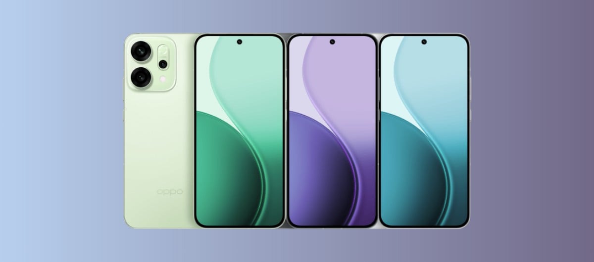 Oppo Reno14: svelate le colorazioni nelle nuove immagini