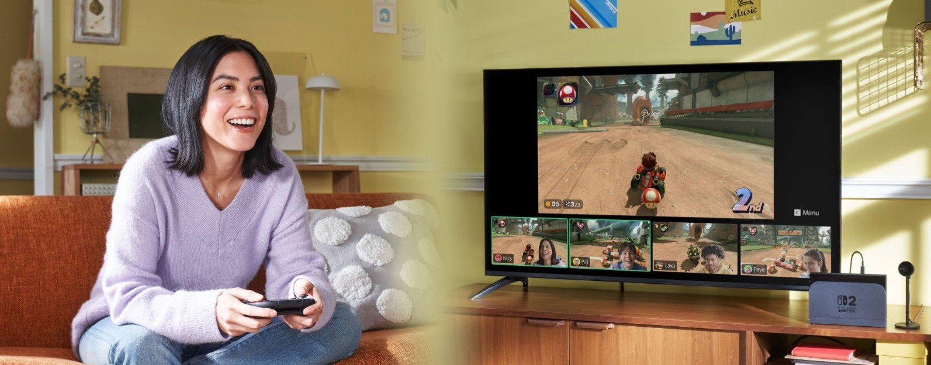 Nintendo Switch 2: la GameChat potrà essere monitorata per ragioni di sicurezza