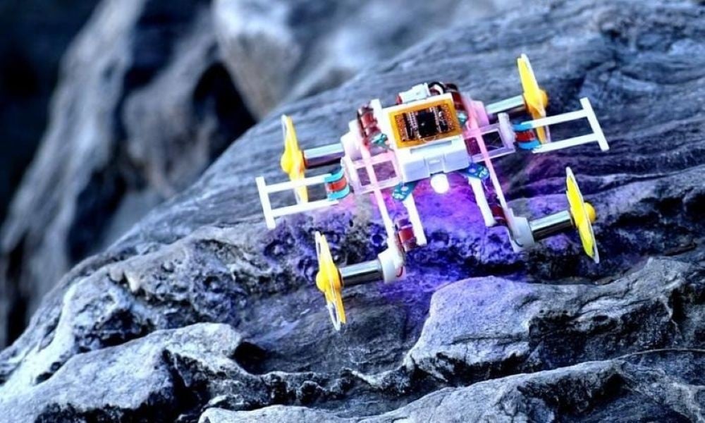 Microrobot trasformabile vola e cammina: svolta nei soccorsi futuri