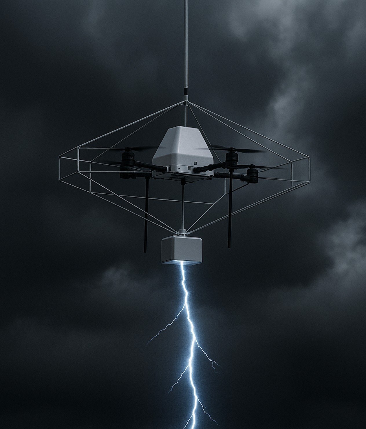 In Giappone hanno creato un drone capace di governare i fulmini