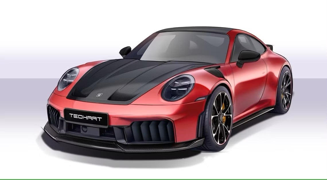 TechArt mette le mani sulla nuova Porsche 911 Carrera: ora è una piccola GT3 RS
