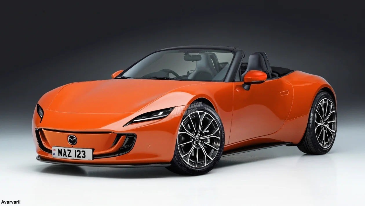 E se la Mazda MX-5 diventasse elettrica? Ecco come potrebbe essere