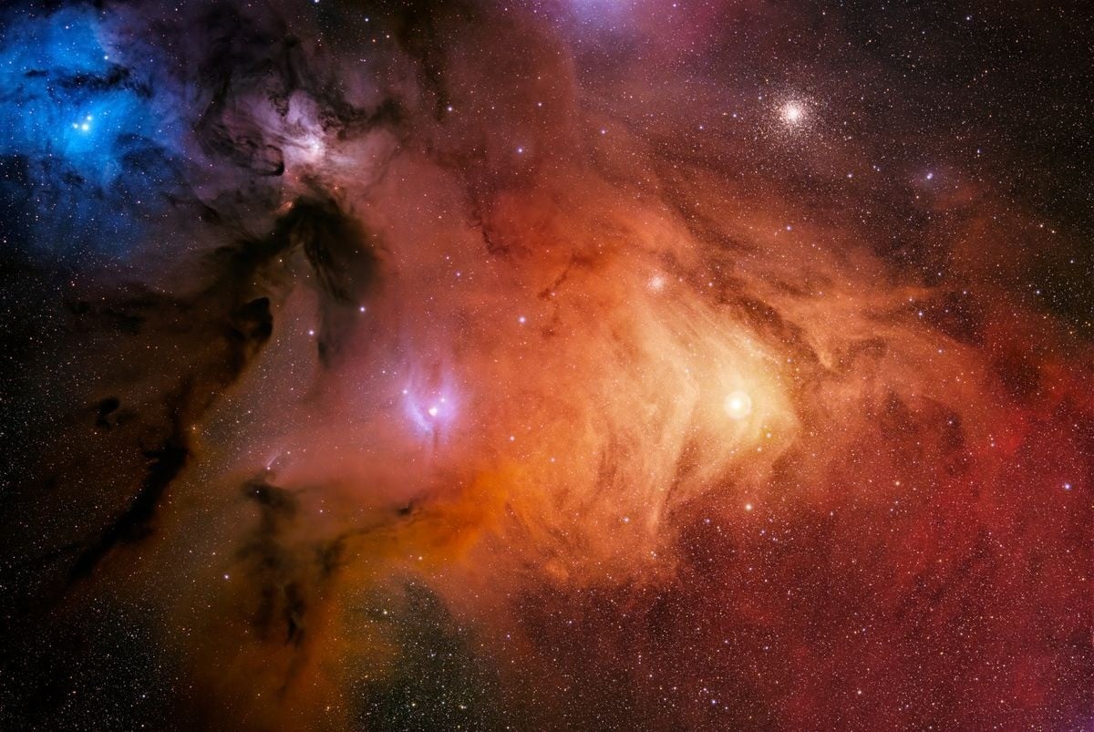 Un astrofotografo dilettante immortala il vicino vivaio stellare Rho Ophiuchi