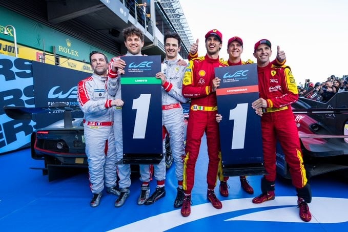 Spa tinta di Rosso: Ferrari domina con una doppietta Hypercar e il successo in LMGT3