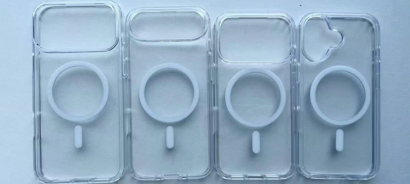 iPhone 17: ecco le presunte custodie dell'intera gamma, fianco a fianco