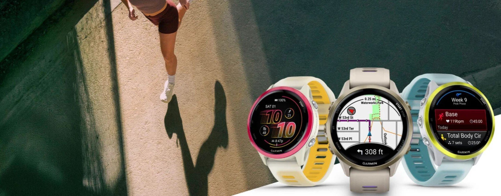 Garmin presenta due nuovi smartwatch Forerunner e un cardiofrequenzimetro