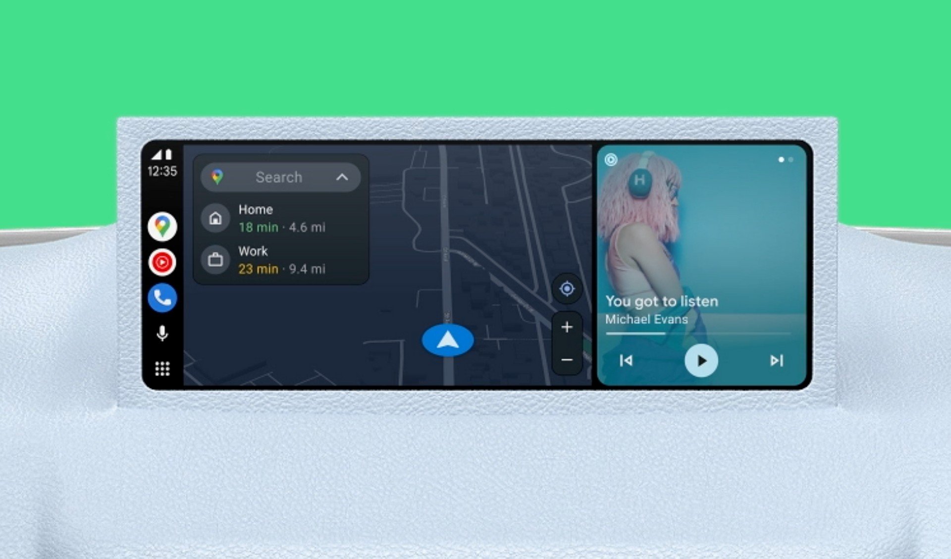 Android Auto, novità sotto al cofano per media player e giochi