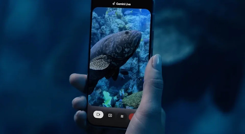 Gemini Live: camera sharing arriva su Android e iOS