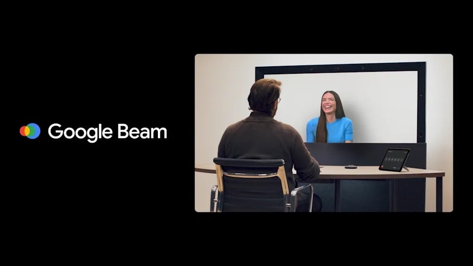 Google Beam ufficiale al Google I/O 2025: il futuro delle videoconferenze 3D
