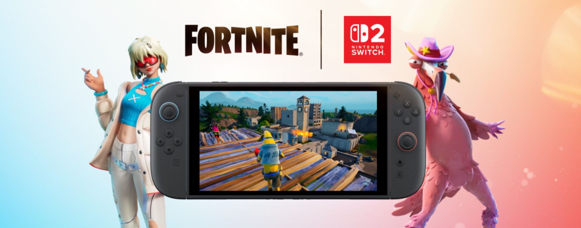 Fortnite arriva su Switch 2 con supporto a GameChat e mouse