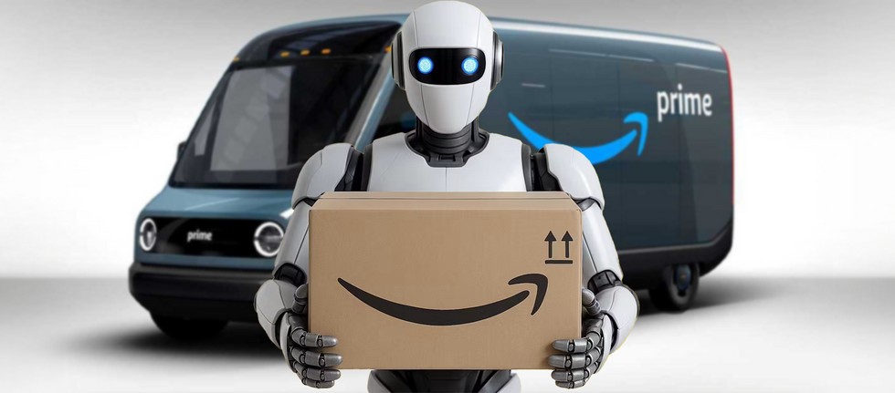 Amazon inizia a testare robot umanoidi per effettuare le consegne dei ...