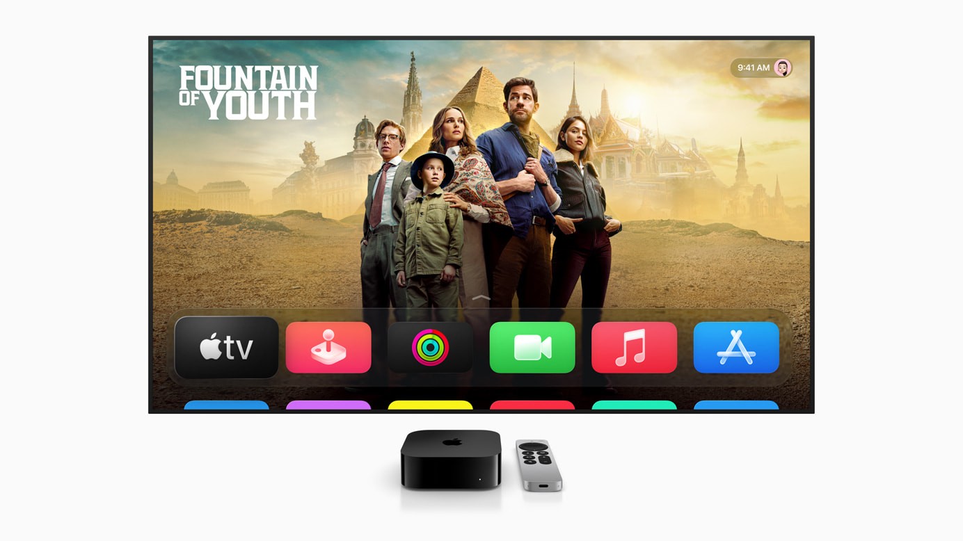 tvOS 26 al WWDC 2025: Apple TV si rinnova con design Liquid Glass e funzioni inedite