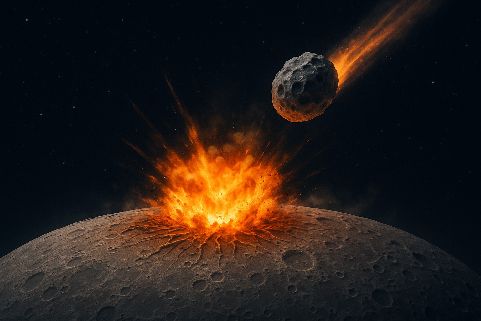 L'asteroide 2024 YR4 potrebbe colpire la Luna nel 2032: l'allarme della NASA