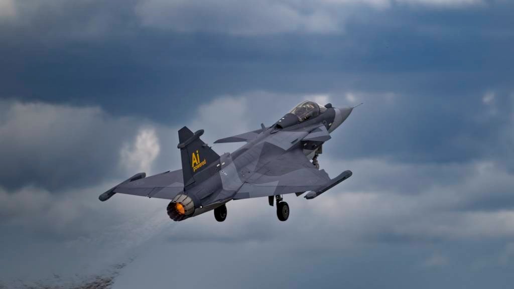 Jet svedese vola in autonomia con l'AI: prima missione reale completata