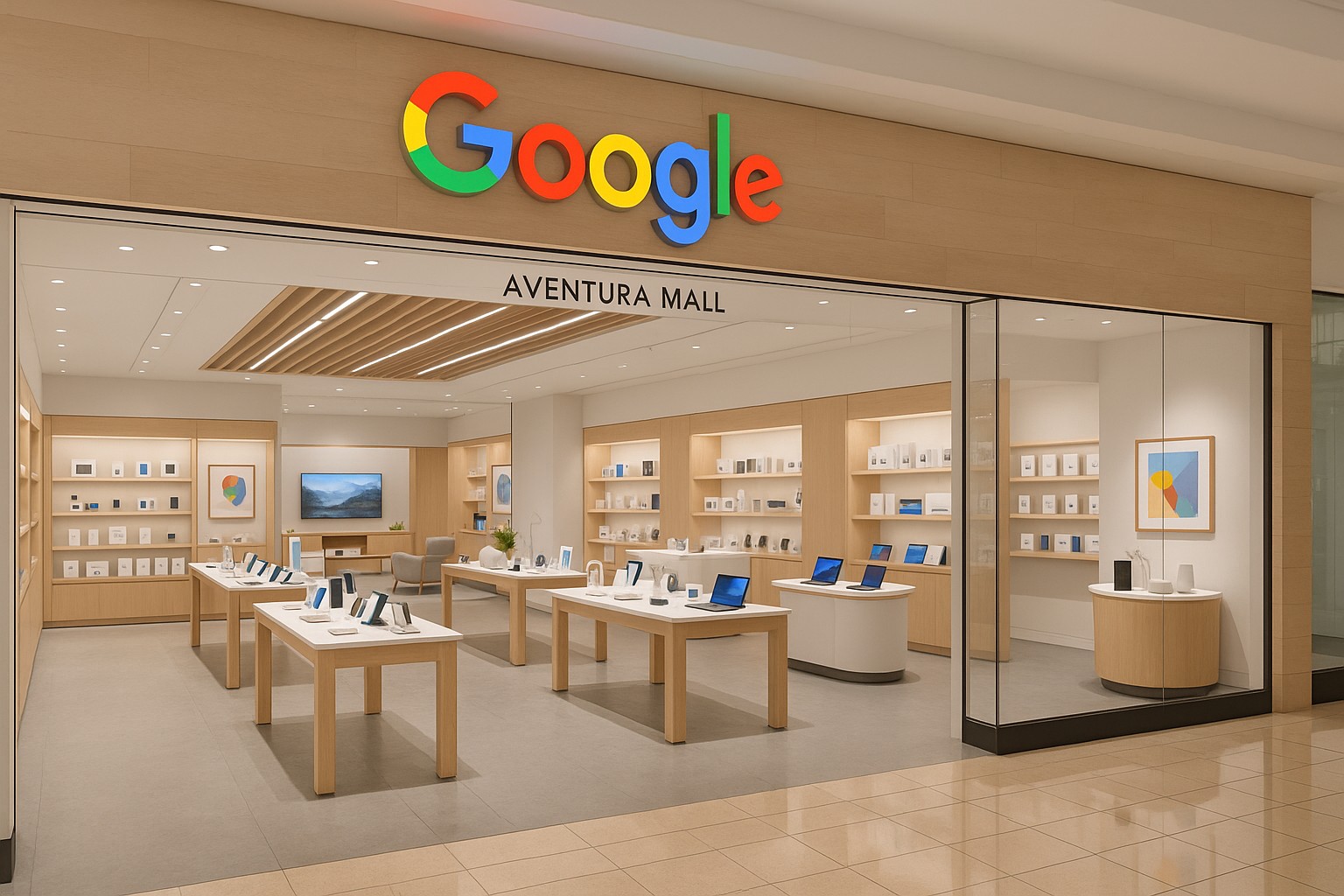 Google apre un nuovo Store fisico a Miami nel 2025, sarà il primo in ...