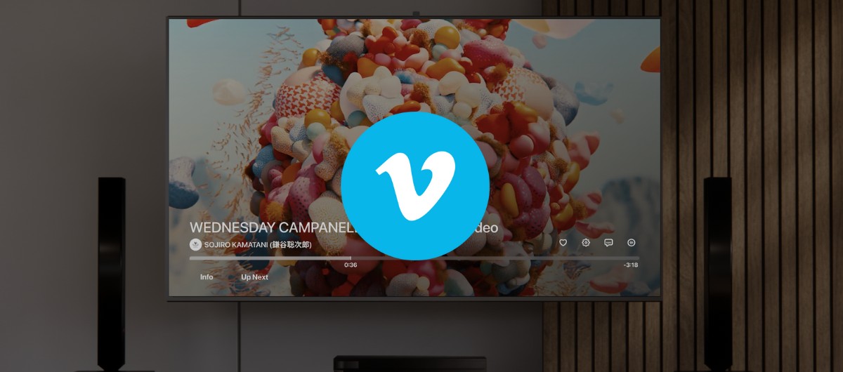 Vimeo torna a sorpresa su Apple TV con un'app tutta nuova