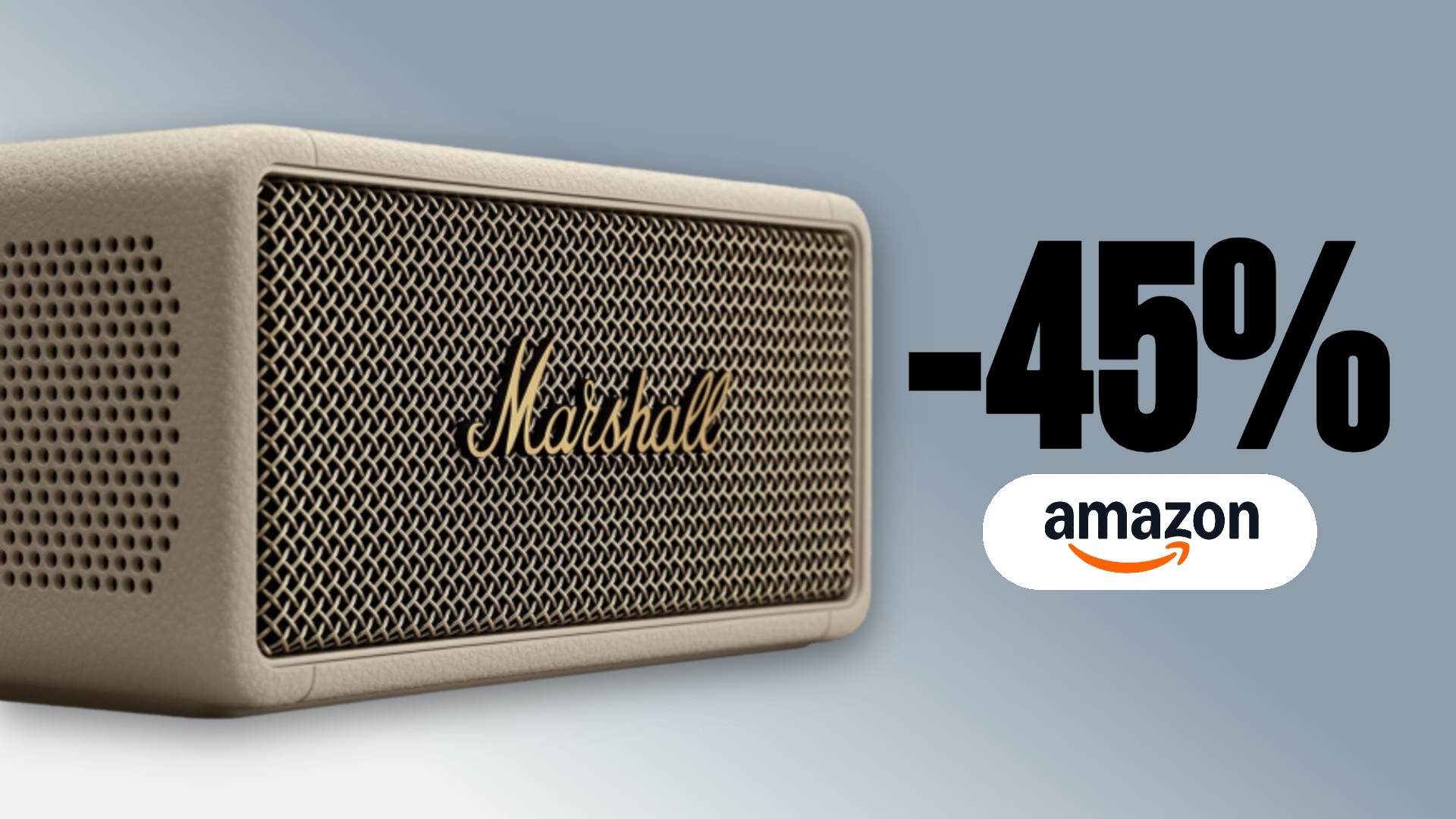 Marshall Middleton: lo speaker perfetto per l'estate crolla del 45%