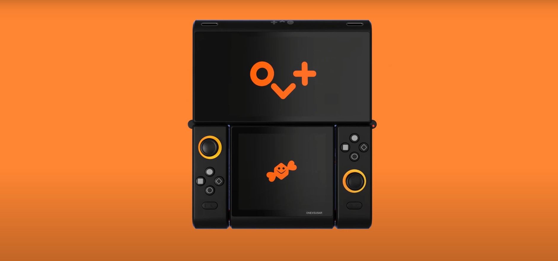 ONEXSUGAR è la prima console portatile Android con doppio display