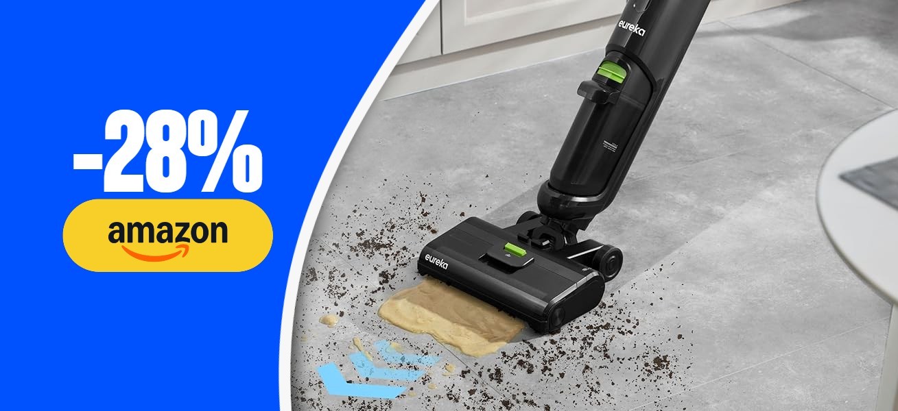 Mocio elettrico senza fili, mocio a spruzzo d'acqua, 350 ml, serbatoio dell' acqua Spin Mop, mocio elettrico con funzione spray e LED, asta regolabile, per pulire, strofinare e lucidare, leggero e