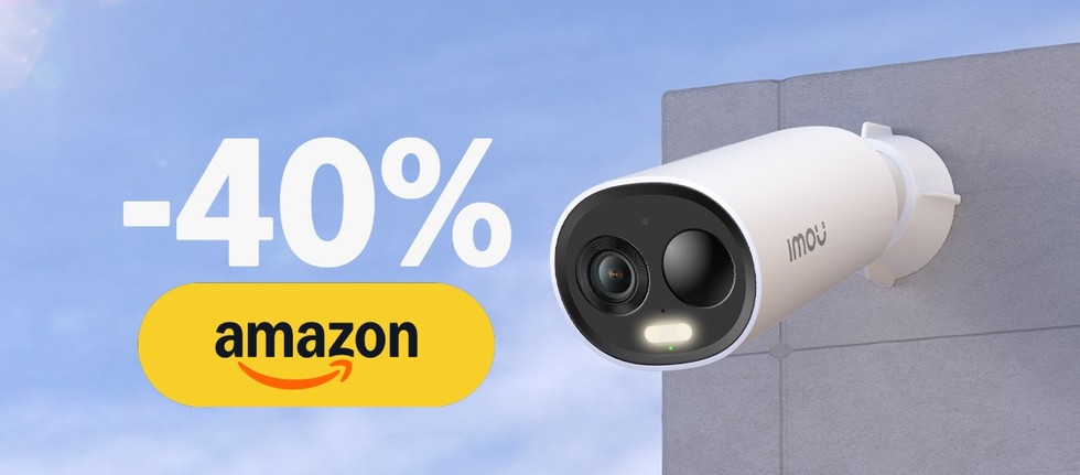 Telecamera IP Arlo Essential 2 da interno 2K + campanello video wireless con visione notturna e Alexa